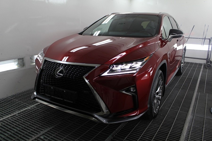 Lexus RX после полировки
